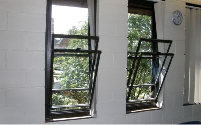 Veritcal Sliding Secondary Glazing